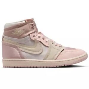 Jordan 1 High Method of Make Pink Oxford/LTBrown/Atmosphere Women's Size 8 NEW!